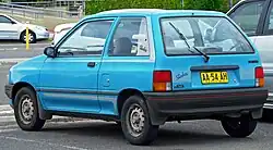 Pre-facelift Mazda 121 Shades (Australia)