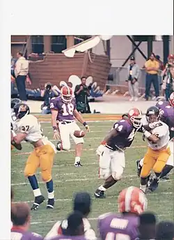 A match shown between Clemson and California in the 1992 Florida Citrus Bowl