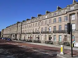 Numbers 19 to 34 (consecutive), Hamilton Square - with railings to front