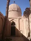 A view of the tomb of Shaykh Herat from within the complex