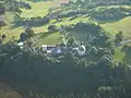 Air photograph of Wirberg near Göbelnrod, June 2002