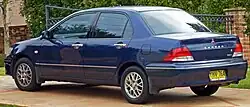 Lancer Exceed sedan (Australia; pre-facelift)