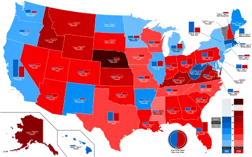 Popular vote by states