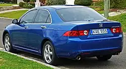 Honda Accord Euro sedan (Australia; pre-facelift)