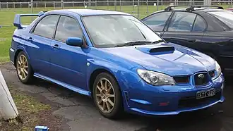 2006 Impreza WRX STI (GD; second facelift, European Model)