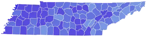 Final results by county