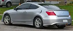 Pre-facelift Honda Accord EX-L V6 coupe with HFP package (Canada)