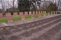 Graves of fallen soldiers