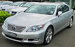 2010–2011 Lexus LS 460 (USF40R; Australia)