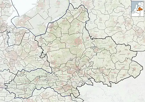 Westervoort is located in Gelderland