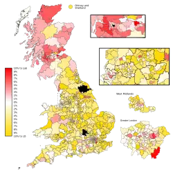 Labour to Liberal Democrat swing