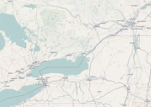 Mississippi Lake is located in Ontario-Quebec