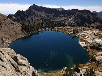 Liberty Lake and Lake Peak