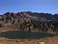 Favre Lake with Lake Peak