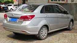 Beijing Auto E-Series sedan rear