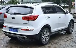 Kia Sportage R facelift (Rear)