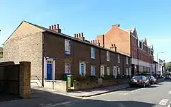 Victorian houses & police station