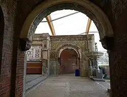 View towards the south