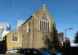 Chancel & south chapel from Brookhill Road