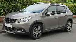 2017 Peugeot 2008 Allure (facelift, UK)