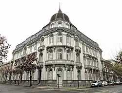 Larraín-Mancheño Palace, a building built in 1913 in Rococo Revival architecture.