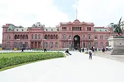 View from Plaza de Mayo