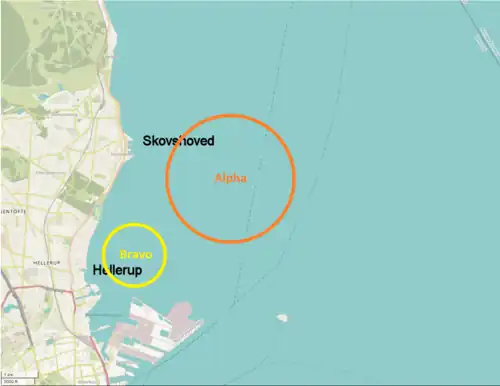 Course Area's, * Alpha, * Bravo