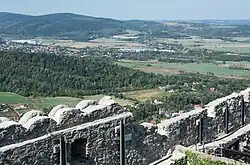 View from the castle