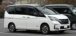 2019 Nissan Serena e-Power XV (HFC27; facelift, Japan)