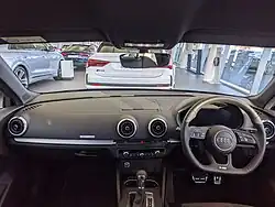 2016 facelift Audi A3 Sportback interior