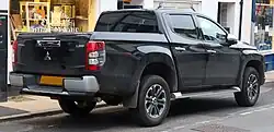 2019 Mitsubishi L200 Warrior (facelift; UK)