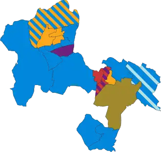 2019 results map