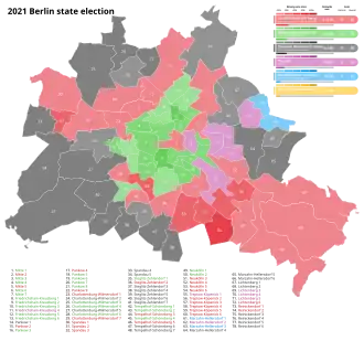 19th Abgeordnetenhaus (annulled), following 2021 election