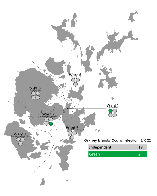 2022 results map
