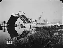 Rouge River Bridge in the filmstrip "Detroit" by S.V.E. Picturol, Series important Cities of the U.S., about 1925
