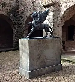 Griffin, epoxy, realization for film, 2014