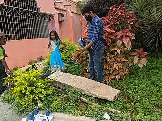 3D Scanning of the Singapura 1528CE Singappanayaka's Ramanujakoota Inscription