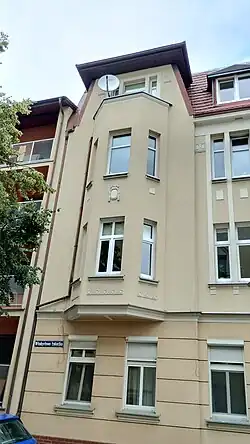 Detail of a bay window