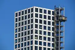 Construction progress of 432 Park Avenue in October 2015.