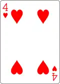 4 of Hearts