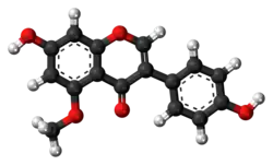 5-O-Methylgenistein molecule