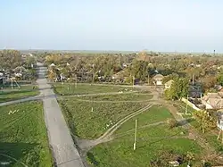 The selo of Troitskoye in Mozdoksky District