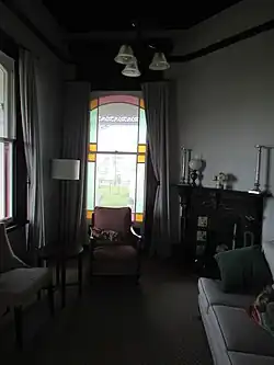 The small bedroom of Clark Cottage