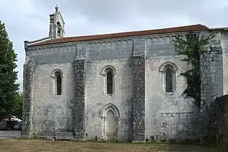 The church in Saint-Julien-de-l'Escap