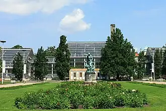 Poznań has many parks, large botanical garden and palm house.