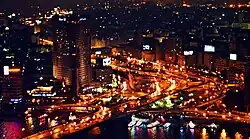 6th October Bridge at night