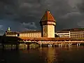 Kapellbrücke with Paintings and Wasserturm
