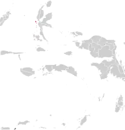 Location within Maluku Islands