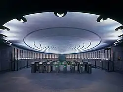 Entrance to the station