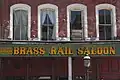 Brass Rail Saloon, 1876